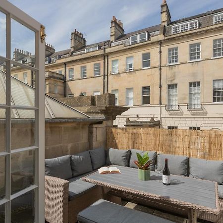Crescent Mews Apartment Bath Bagian luar foto