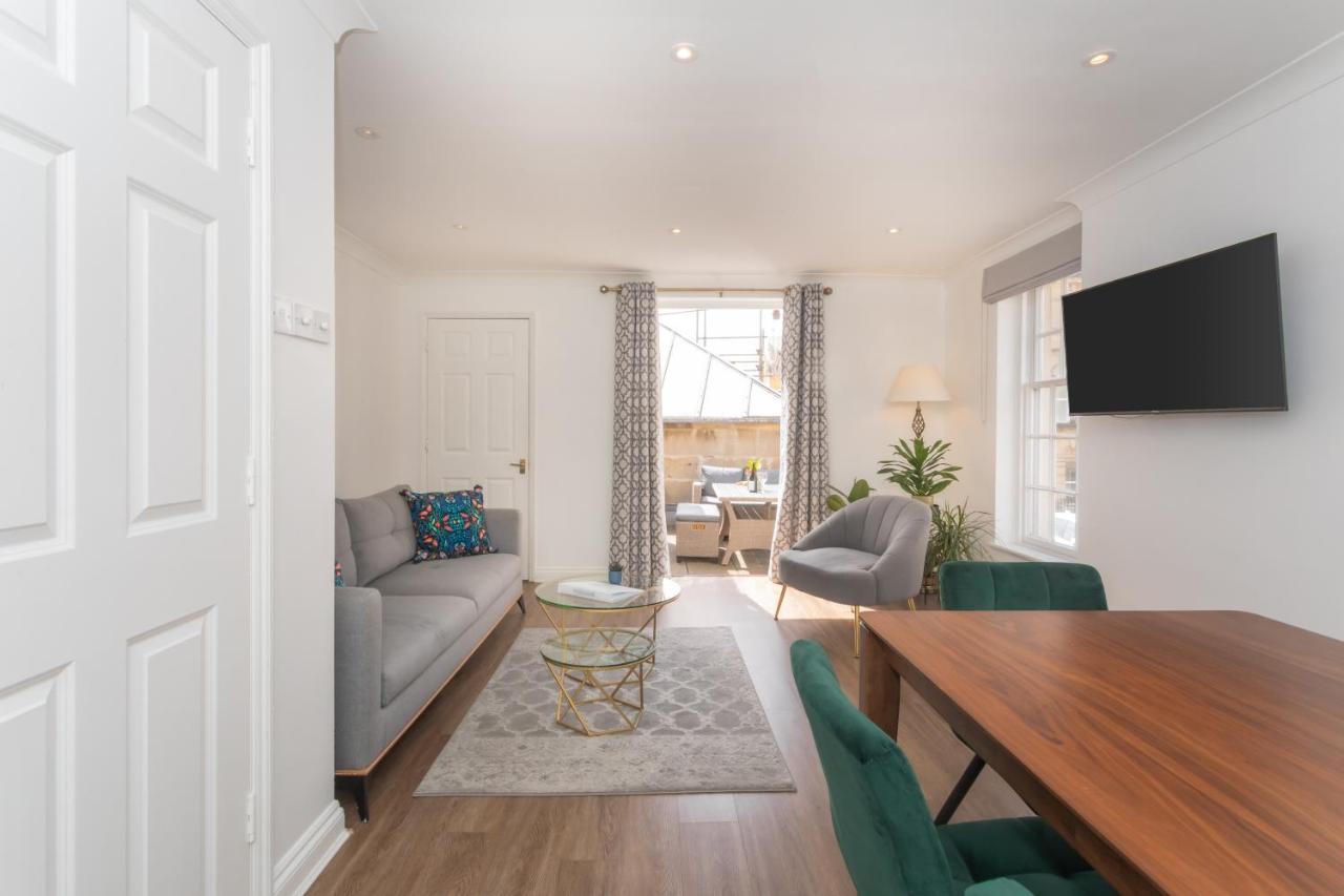 Crescent Mews Apartment Bath Bagian luar foto