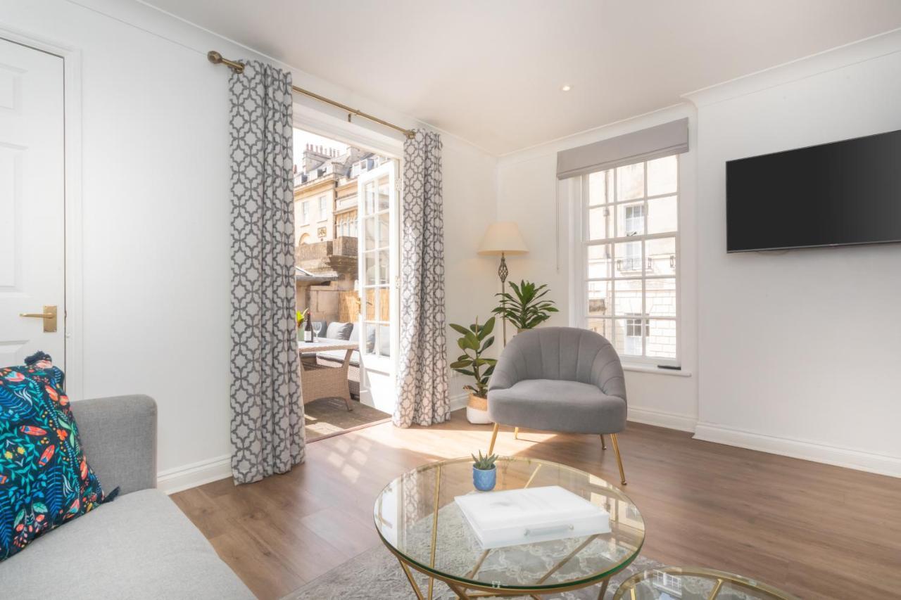 Crescent Mews Apartment Bath Bagian luar foto