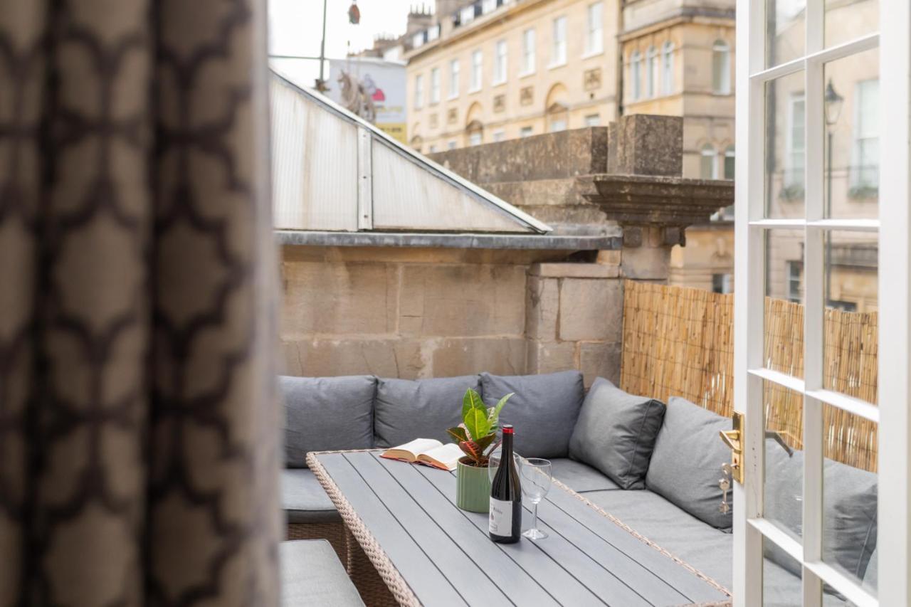 Crescent Mews Apartment Bath Bagian luar foto
