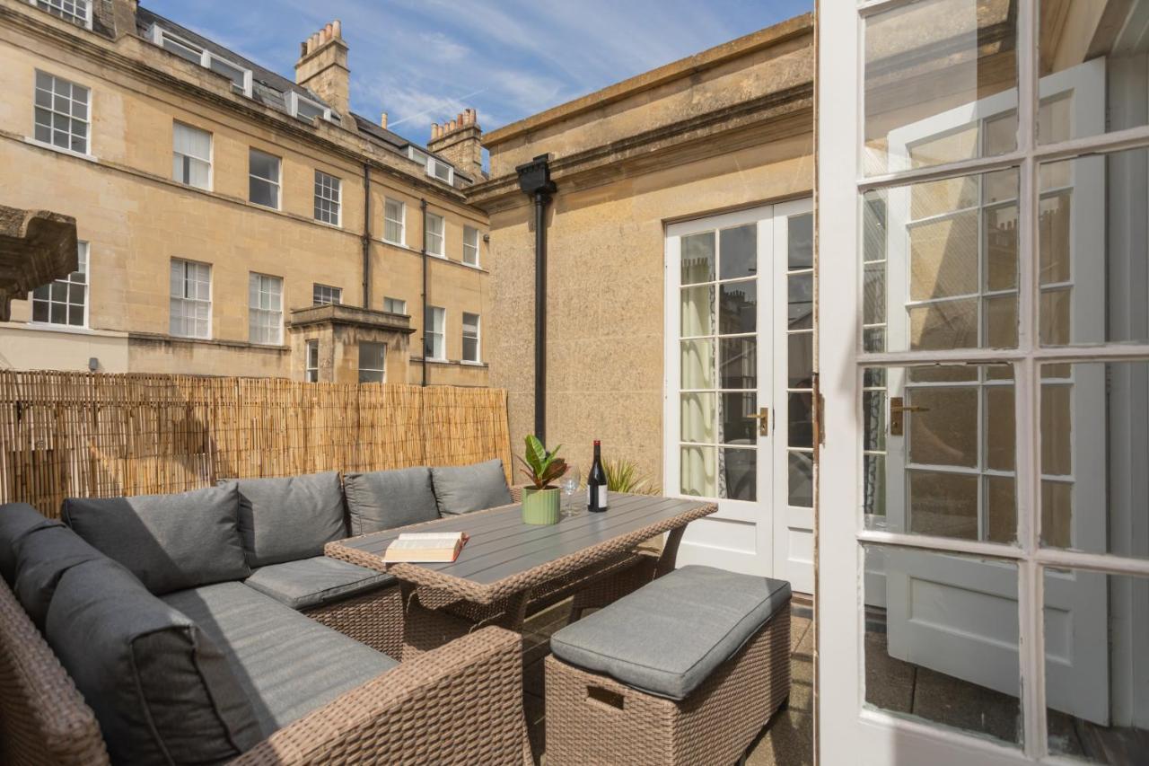 Crescent Mews Apartment Bath Bagian luar foto